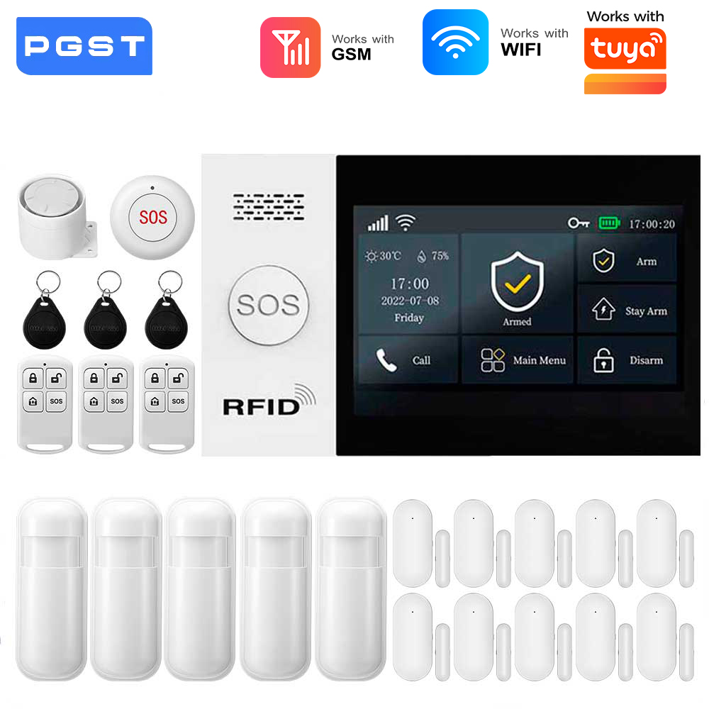 2.4G WIFI Smart GSM Alarm Syst - Home Security System Installation recension och pris