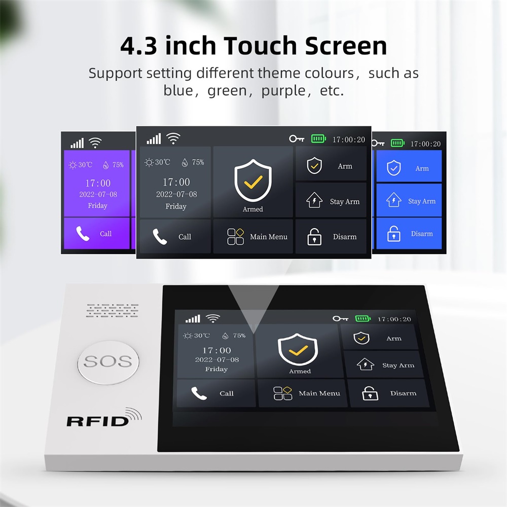 2.4G WIFI Smart GSM Alarm Syst - Home Security System Installation recension och pris