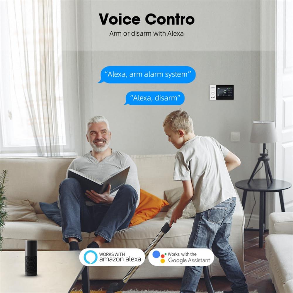 2.4G WIFI Smart GSM Alarm Syst - Home Security System Installation recension och pris