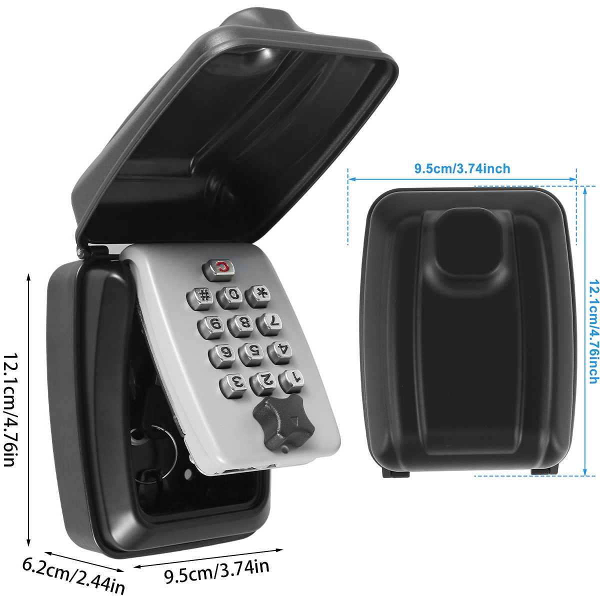 Key Lock Box Wall-Mount Secret - Home Security Group recension och pris
