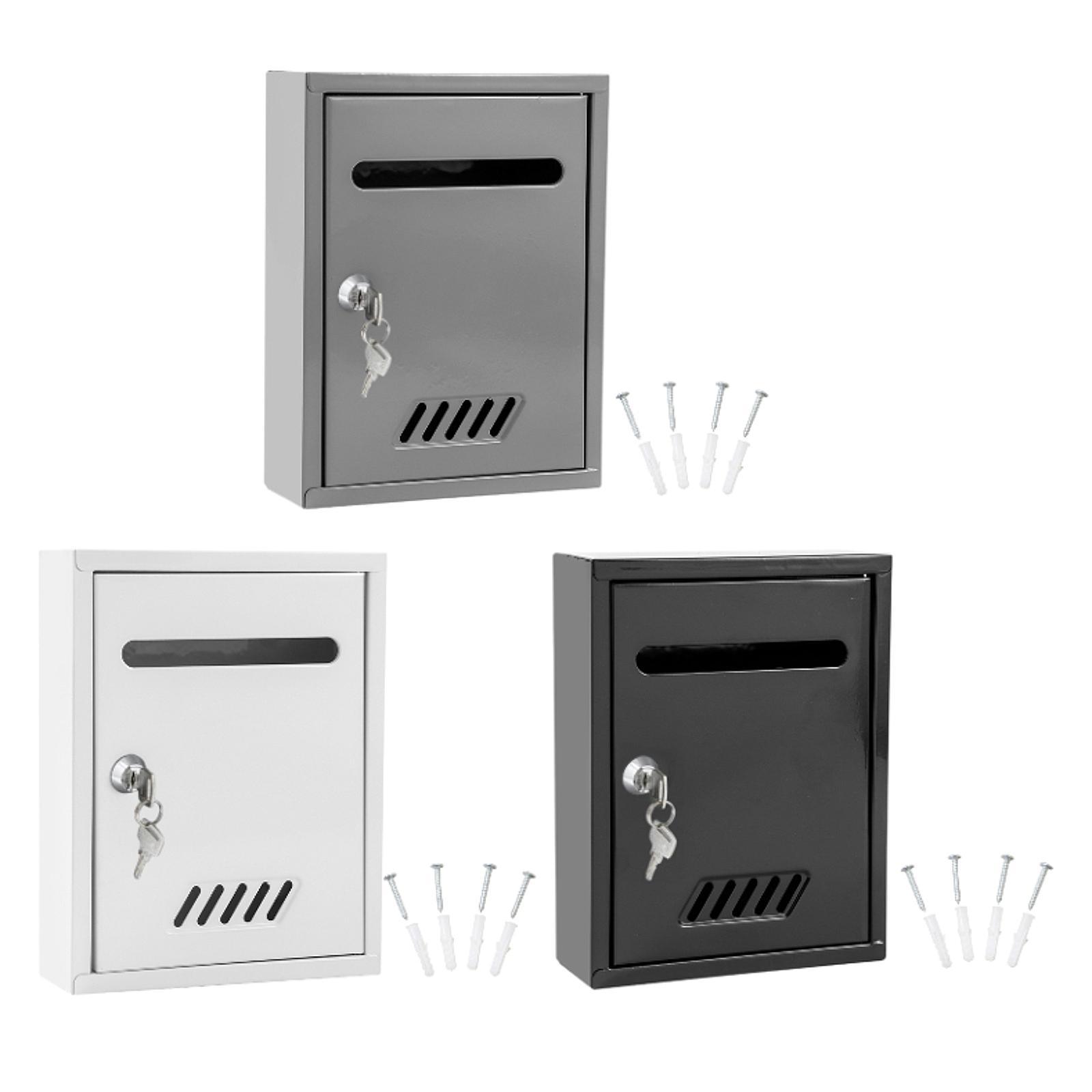 Wall Mounted Mailbox Locking M - Home Security Letters recension och pris