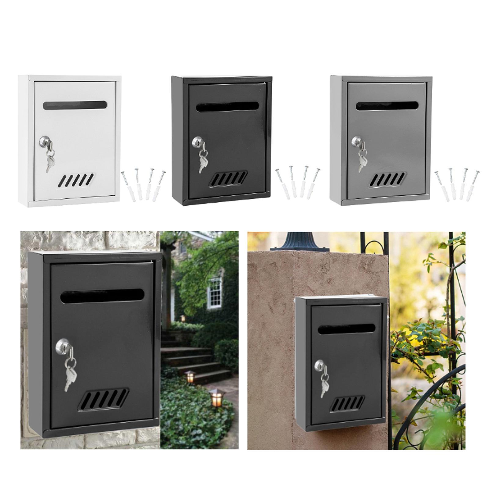 Wall Mounted Mailbox Locking M - Home Security Letters recension och pris
