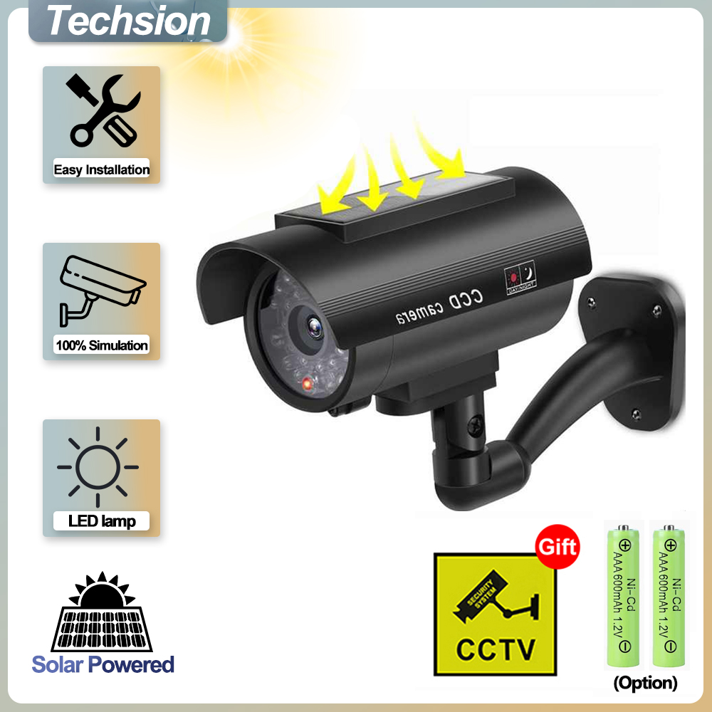 Solar Panel Dummy Surveillance - Home Security And Cctv recension och pris