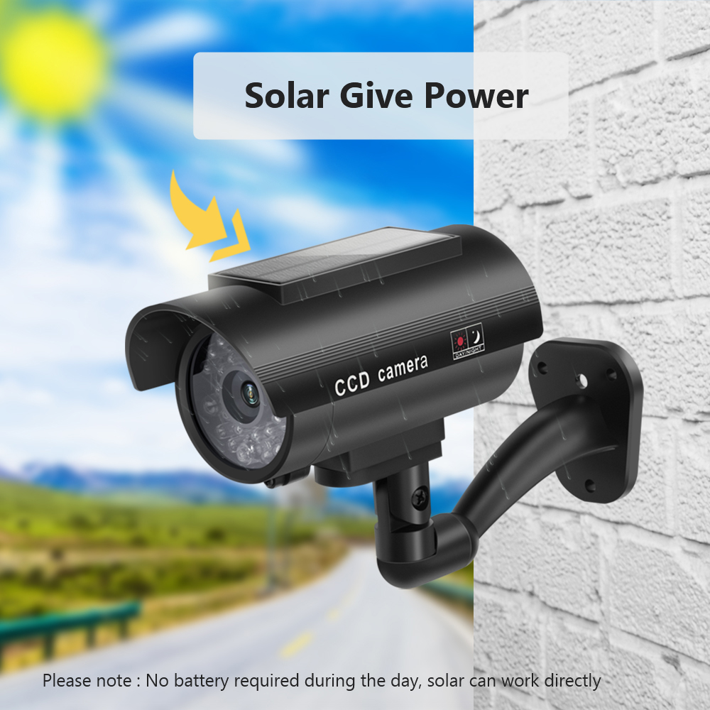 Solar Panel Dummy Surveillance - Home Security And Cctv recension och pris