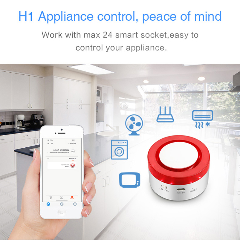 WiFi Tuya Home Alarm System 12 - Home Security System Installation recension och pris