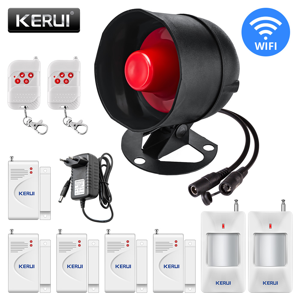 KERUI Tuya Smart WIFI Wireless - Home Security Zones recension och pris