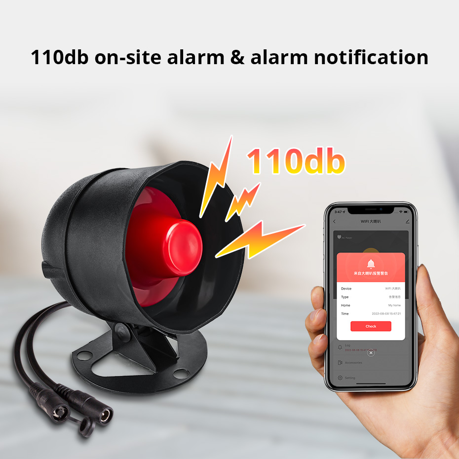 KERUI Tuya Smart WIFI Wireless - Home Security Zones recension och pris