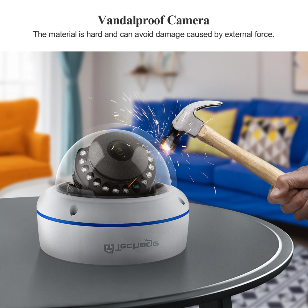 8CH 5MP POE Dome Security Came - Home Security Video Recording Systems recension och pris