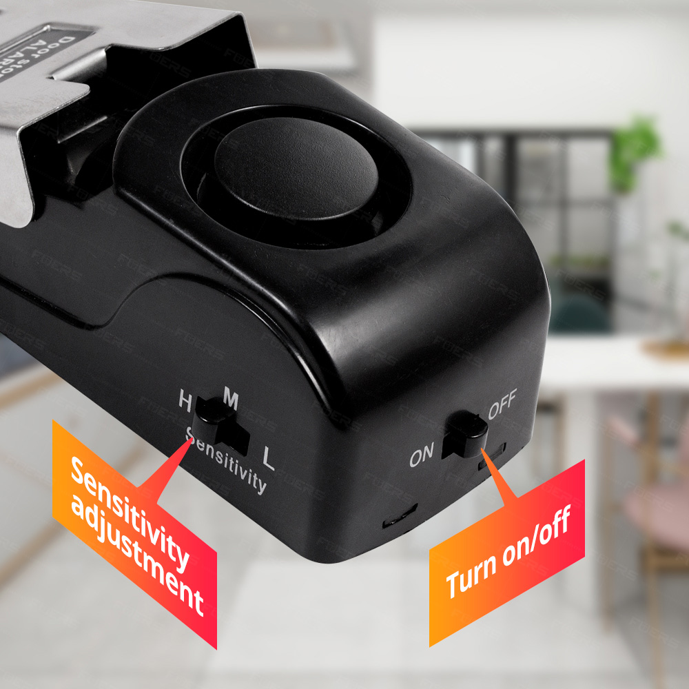 FUERS Door Stop Alarm System 1 - Home Security Kit recension och pris