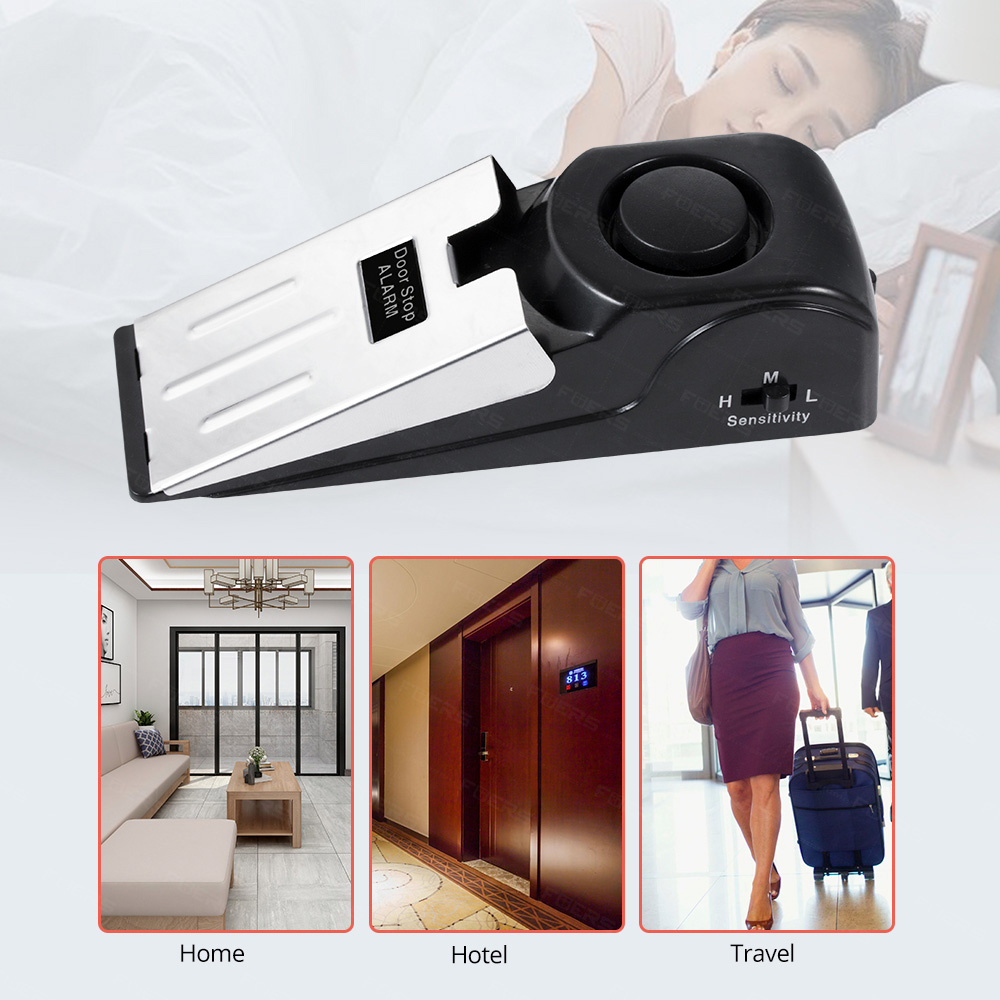 FUERS Door Stop Alarm System 1 - Home Security Kit recension och pris