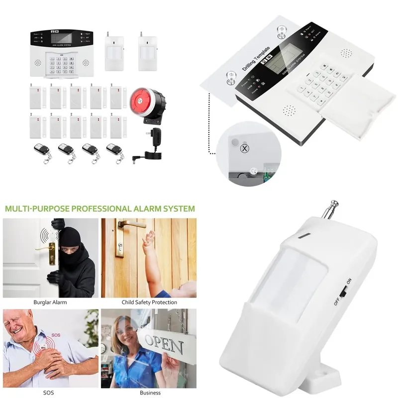 House Burglar Alarm Kit Auto D - Home Security Kit recension och pris
