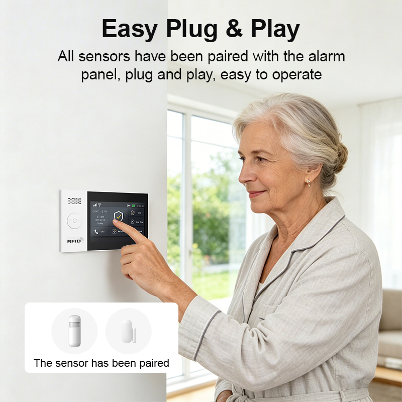 PGST 2G GSM WiFi Alarm System  - Home Security System Installation recension och pris