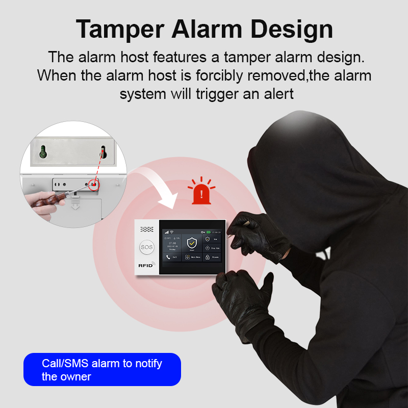 PGST 2G GSM WiFi Alarm System  - Home Security System Installation recension och pris