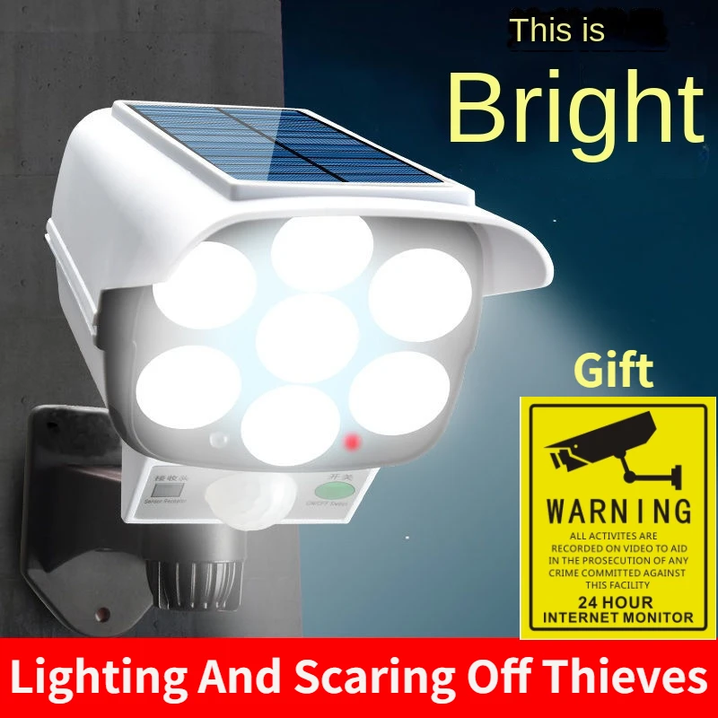 Outdoor Solar Light Motion Sen - Home Security Group recension och pris