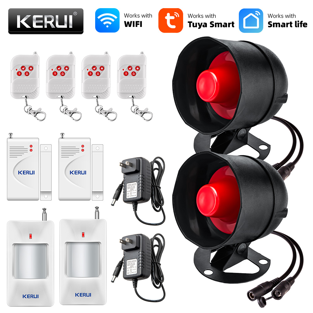 KERUI Tuya Smart WIFI Wireless - Home Security System Installation recension och pris