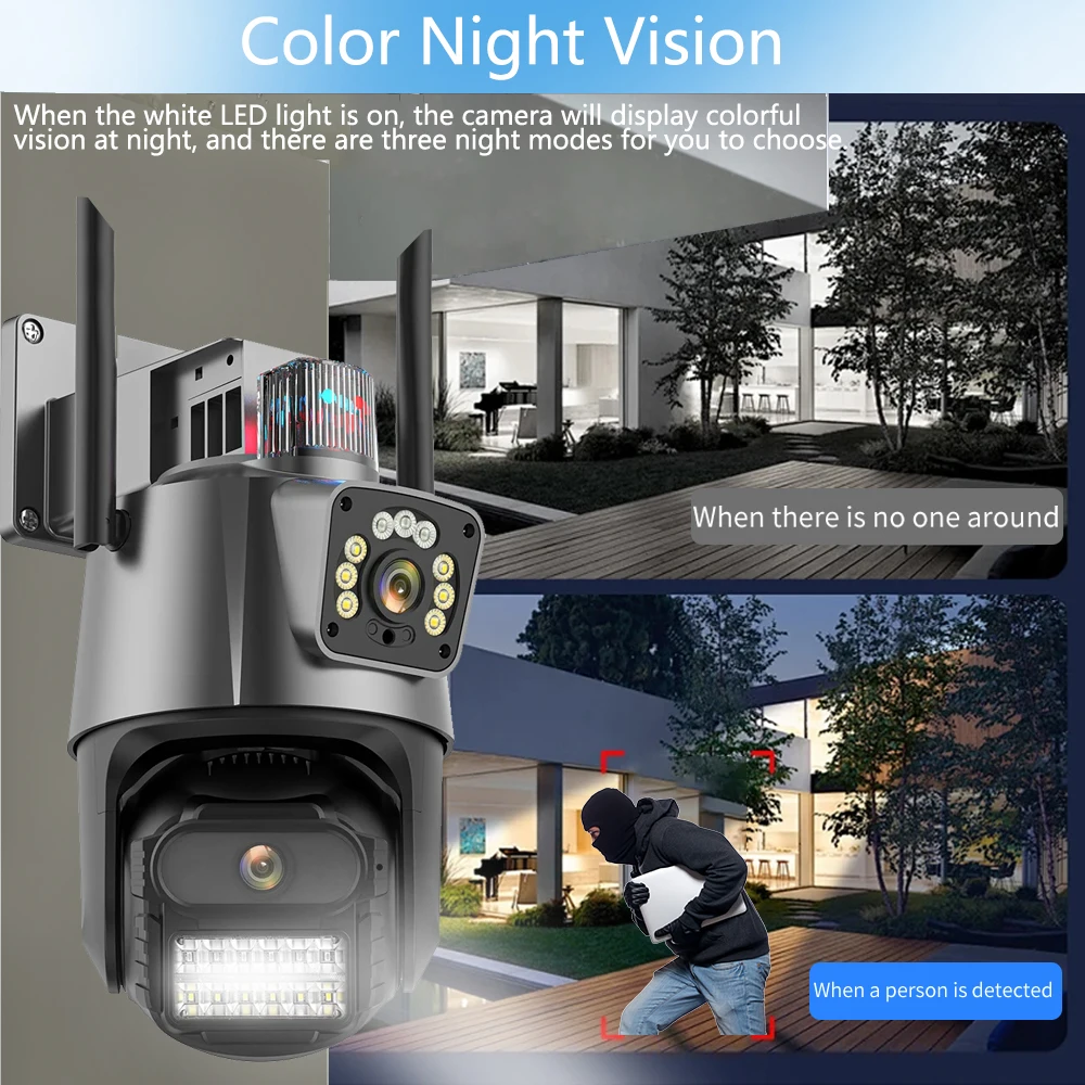 10CH POE NVR 8MP 4K PTZ Securi - Home Security Video Recording Systems recension och pris