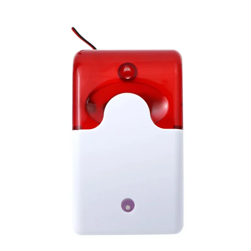 Wired Strobe Siren Durable 12V - Home Security Zones recension och pris