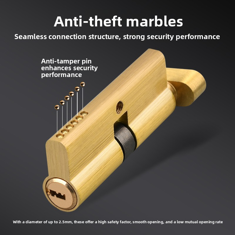 Door Cylinder Lock Biased 70mm - Home Security Group recension och pris