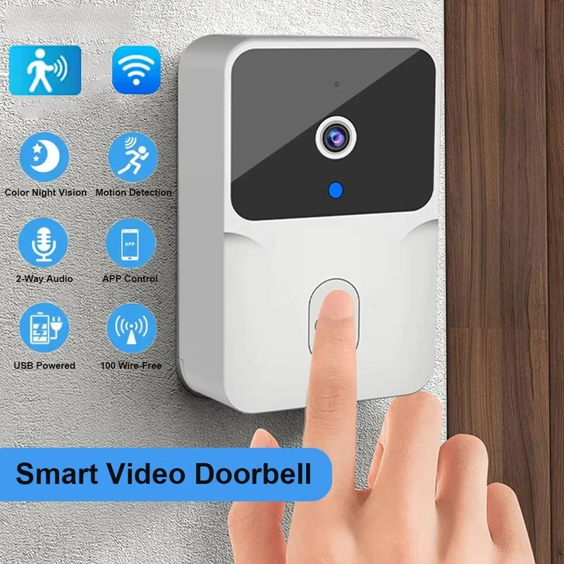 Smart Home WiFi Video Doorbell - Home Security System Installation recension och pris
