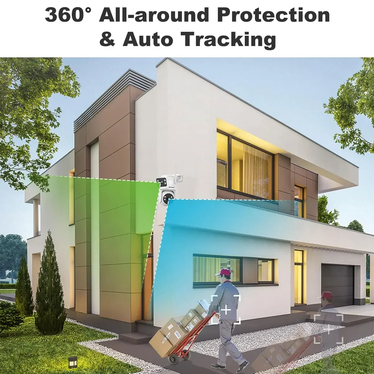 GENBOLT PTZ WiFi Security Came - Home Security System Installation recension och pris