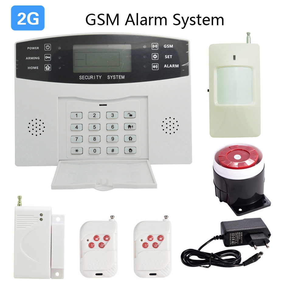1Set Home Security 2G GSM Burg - Home Security Zones recension och pris