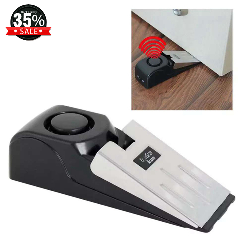 Wireless Door Stop Alarm Lock  - Home Security System Installation recension och pris