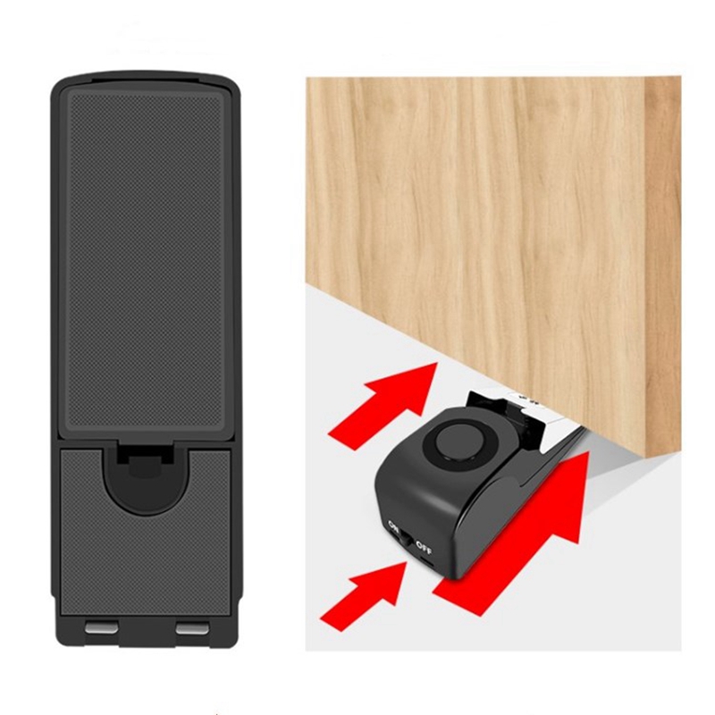 Wireless Door Stop Alarm Lock  - Home Security System Installation recension och pris