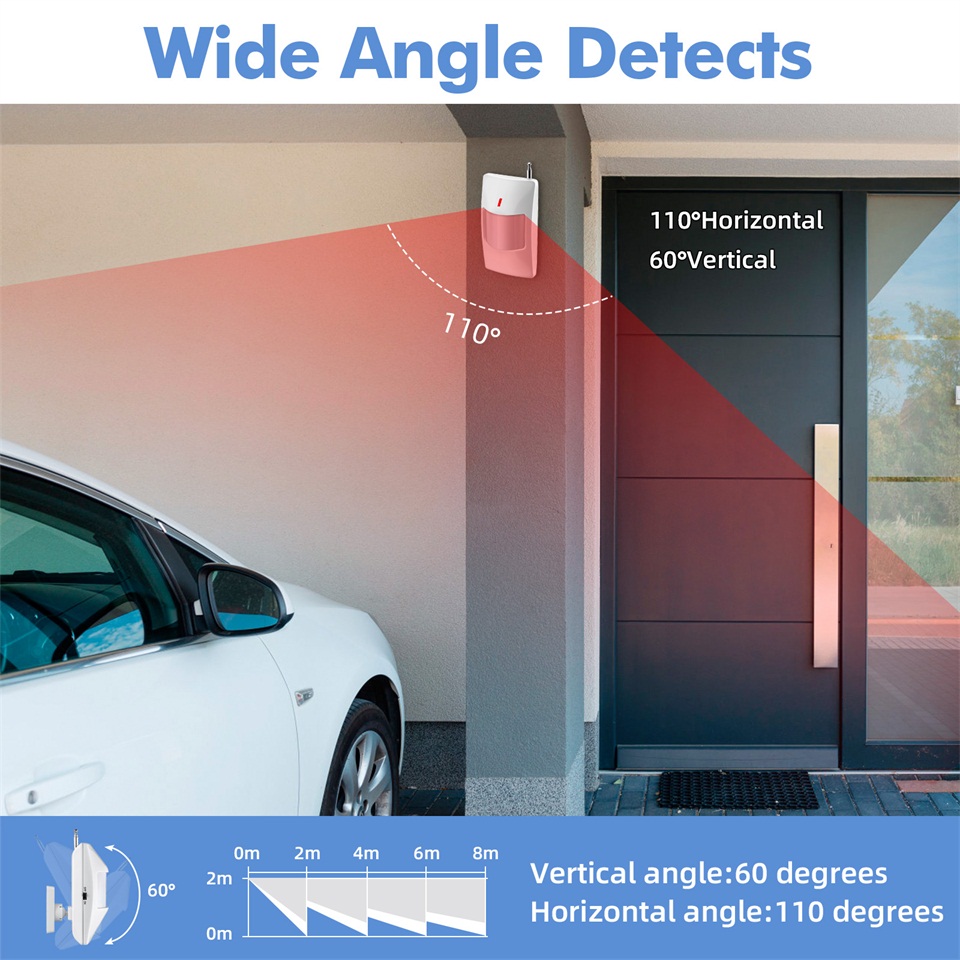 KERUI 120db Siren Alarm System - Home Security System Installation recension och pris