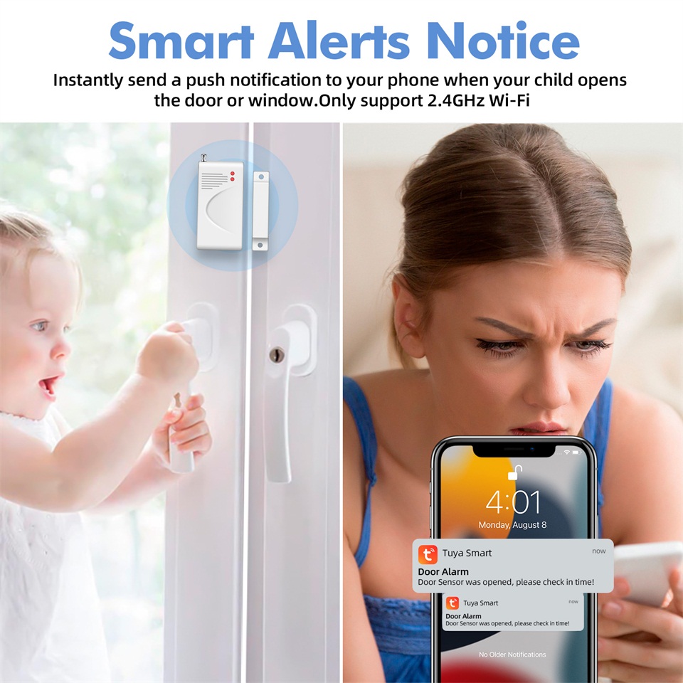KERUI 120db Siren Alarm System - Home Security System Installation recension och pris
