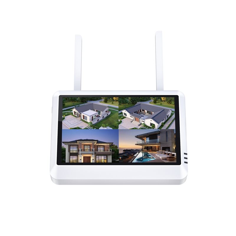 B44C Wireless 8CH 7-Inch LCD M - Home Security Video Recording Systems recension och pris
