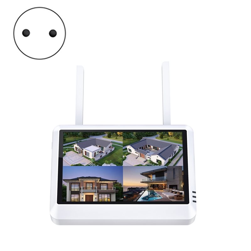 B44C Wireless 8CH 7-Inch LCD M - Home Security Video Recording Systems recension och pris