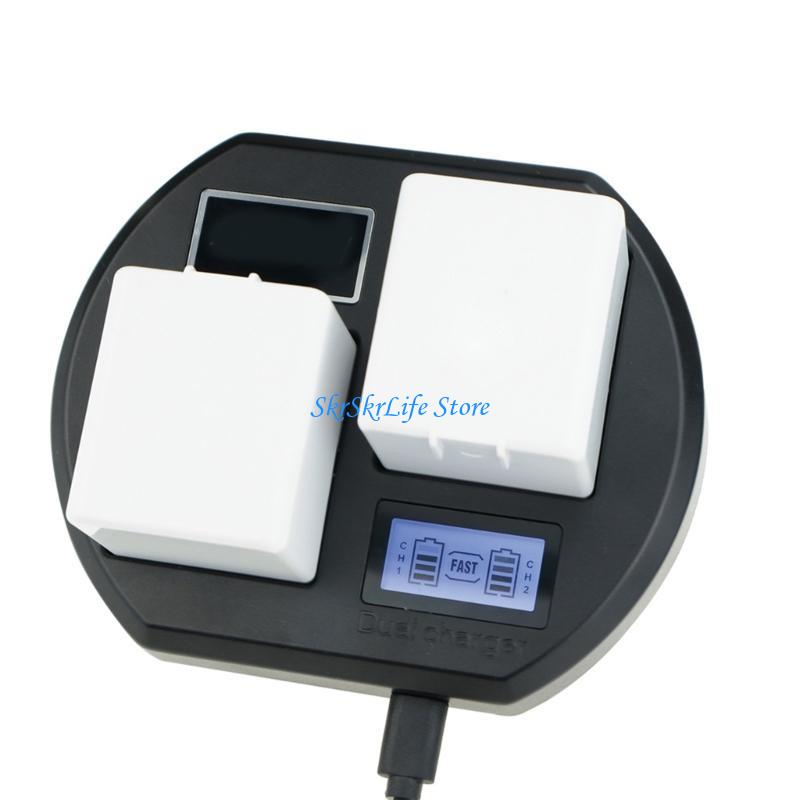 E65E LCD USB Double Battery Ch - Home Security Arlo recension och pris