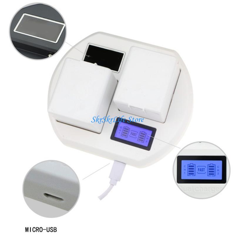 E65E LCD USB Double Battery Ch - Home Security Arlo recension och pris