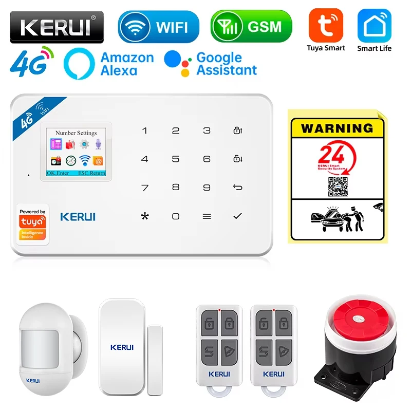 KERUI Security Alarm System Ki - Home Security System Installation recension och pris