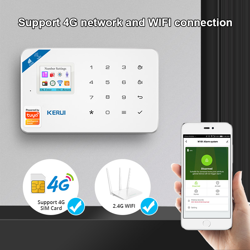KERUI Security Alarm System Ki - Home Security System Installation recension och pris
