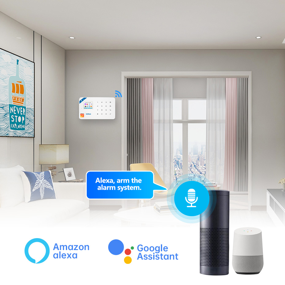 KERUI Security Alarm System Ki - Home Security System Installation recension och pris