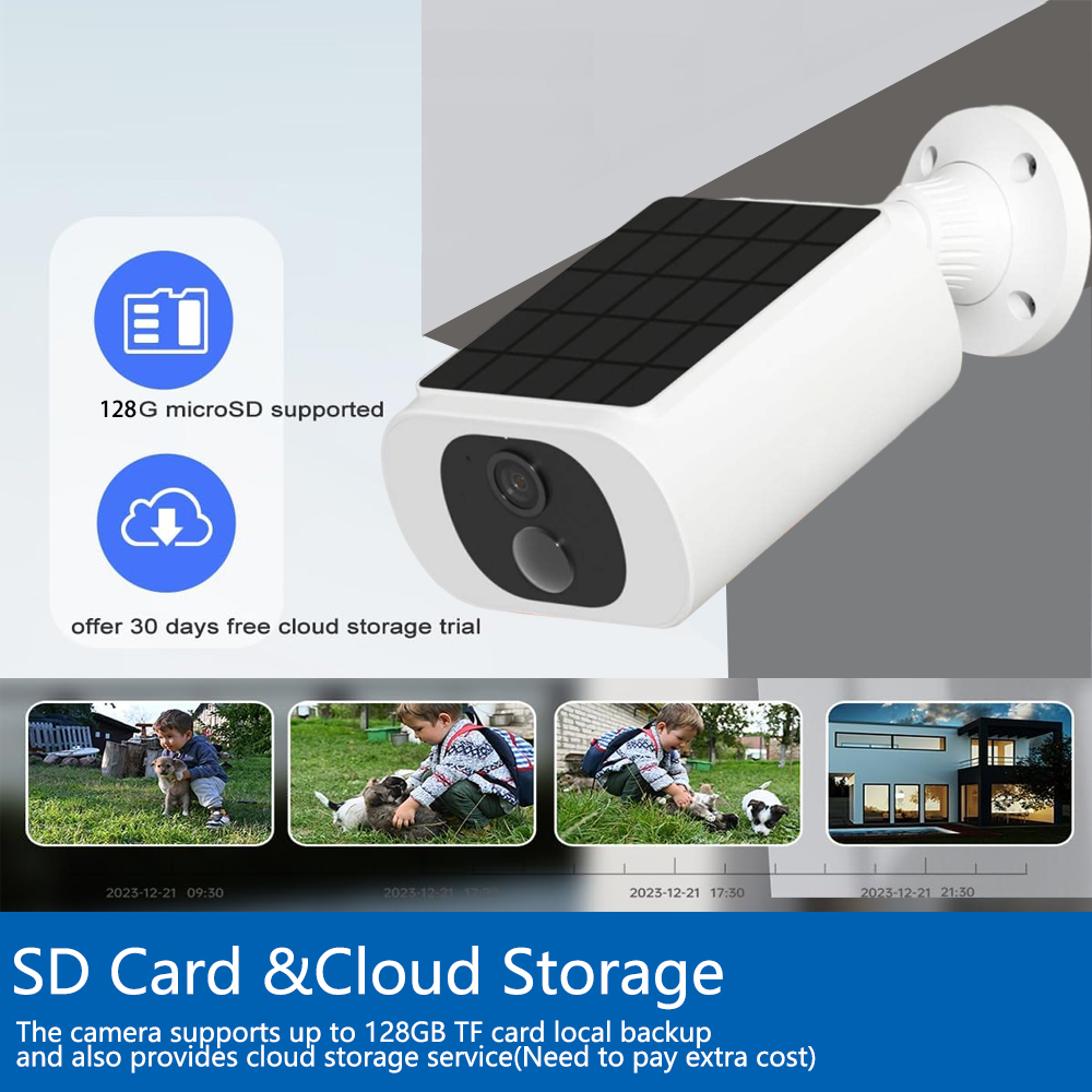 Tuya 5MP Solar Security Camera - Home Security Group recension och pris