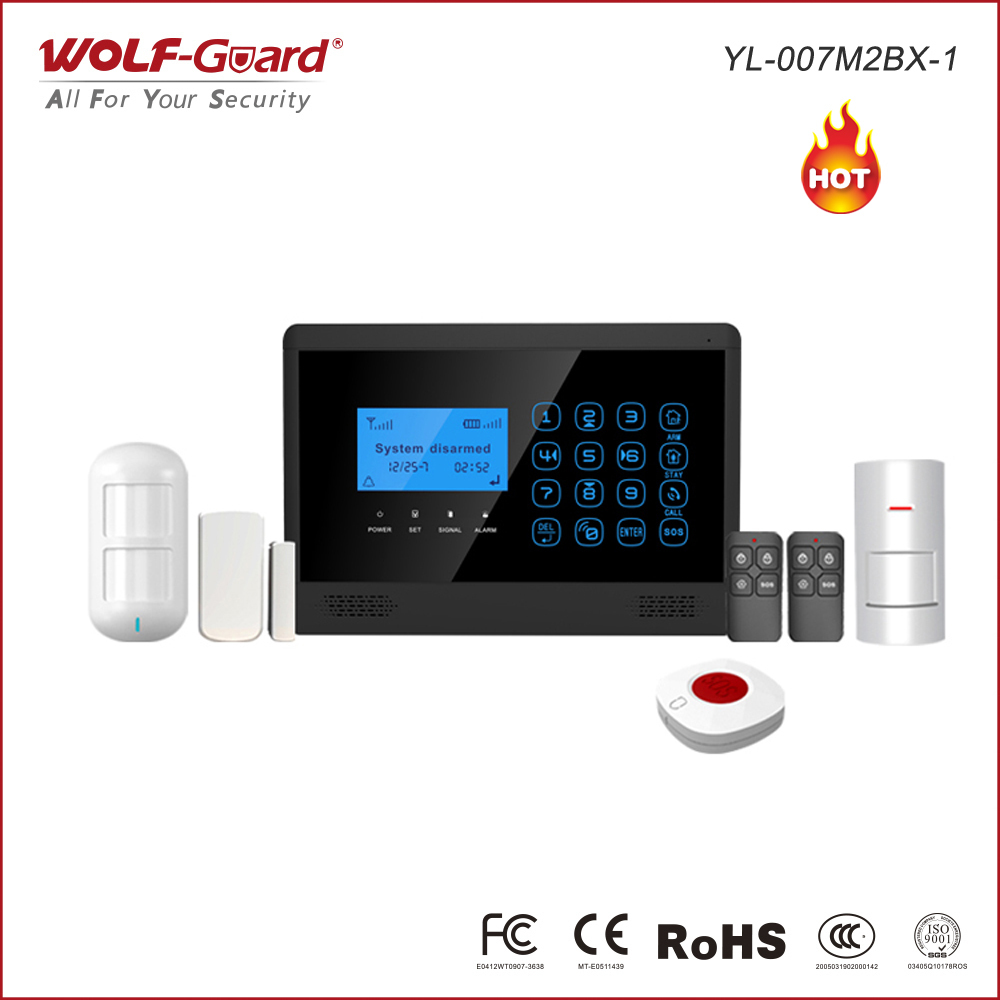 Touch Keypad GSM Security Alar - Home Security Zones recension och pris