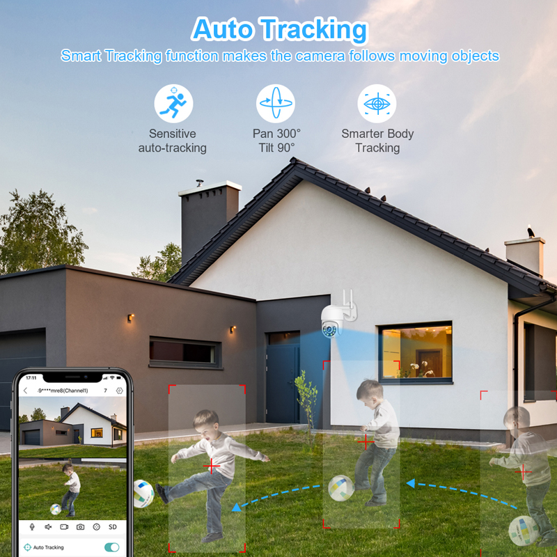 Smar 3MP Wireless CCTV Securit - Home Security And Cctv recension och pris