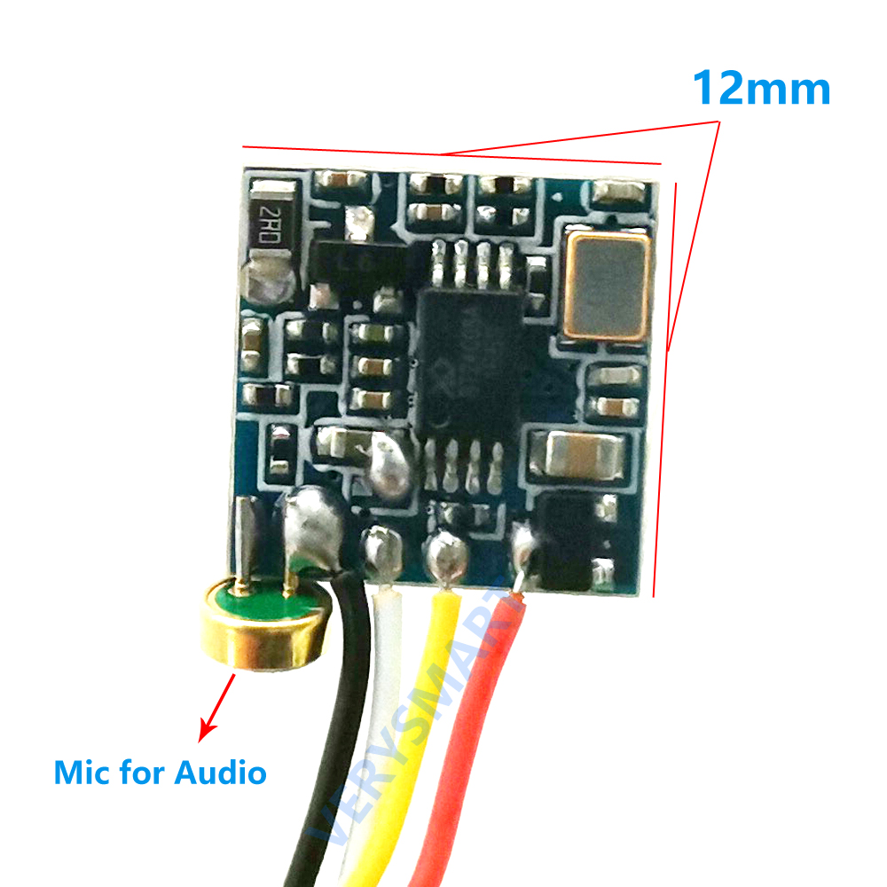 700TVL CVBS 12*12mm Micro Mini - Home Security And Cctv recension och pris