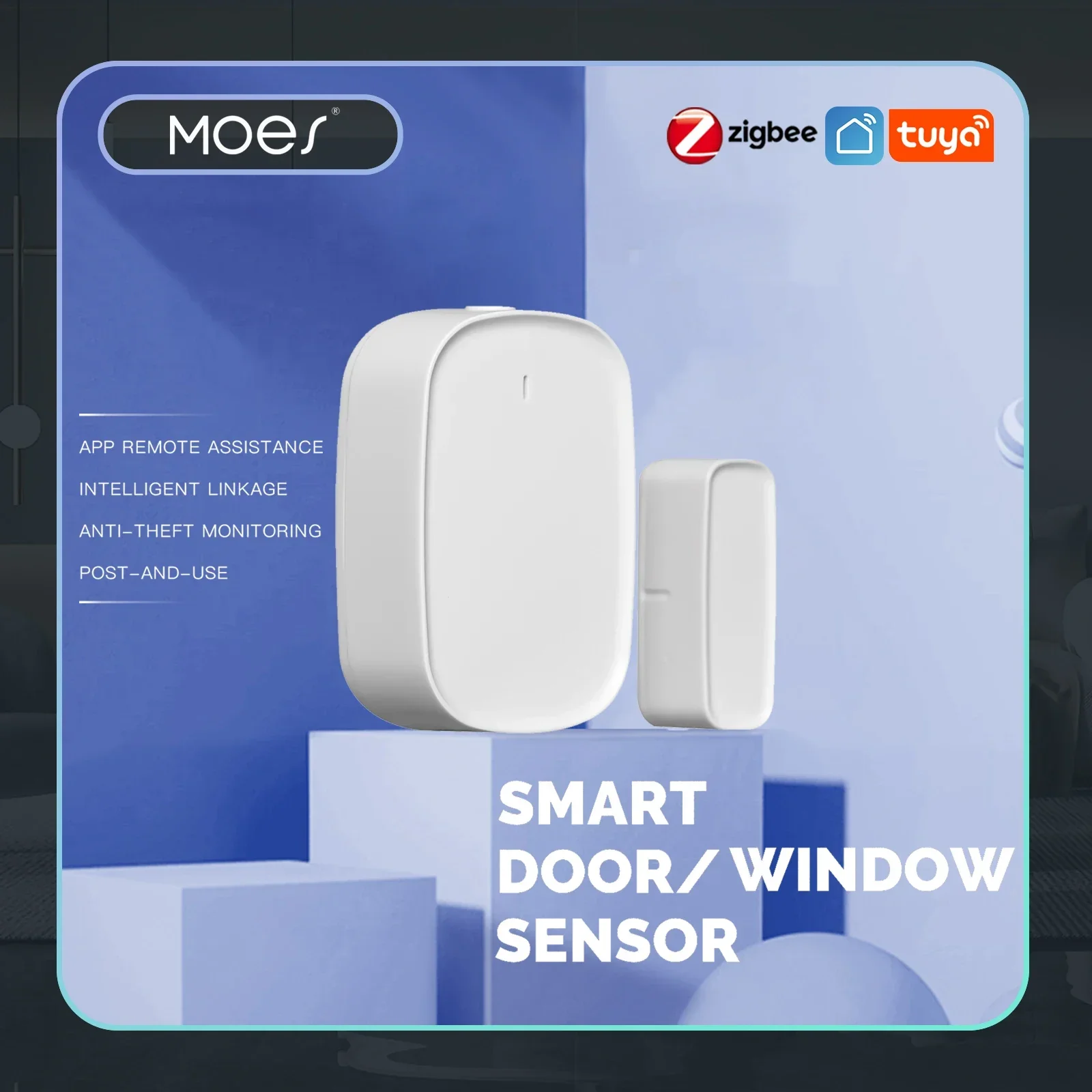 MOES Tuya ZigBee/Wifi Smart Wi - Home Security System Installation recension och pris